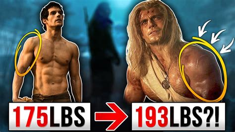 henry cavill weight the witcher